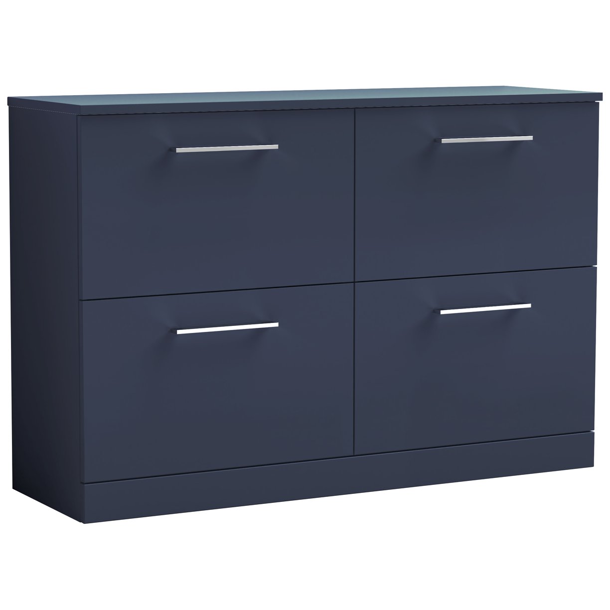 Arno 1200mm Floor Standing 4 Drawer Vanity Unit & Worktop