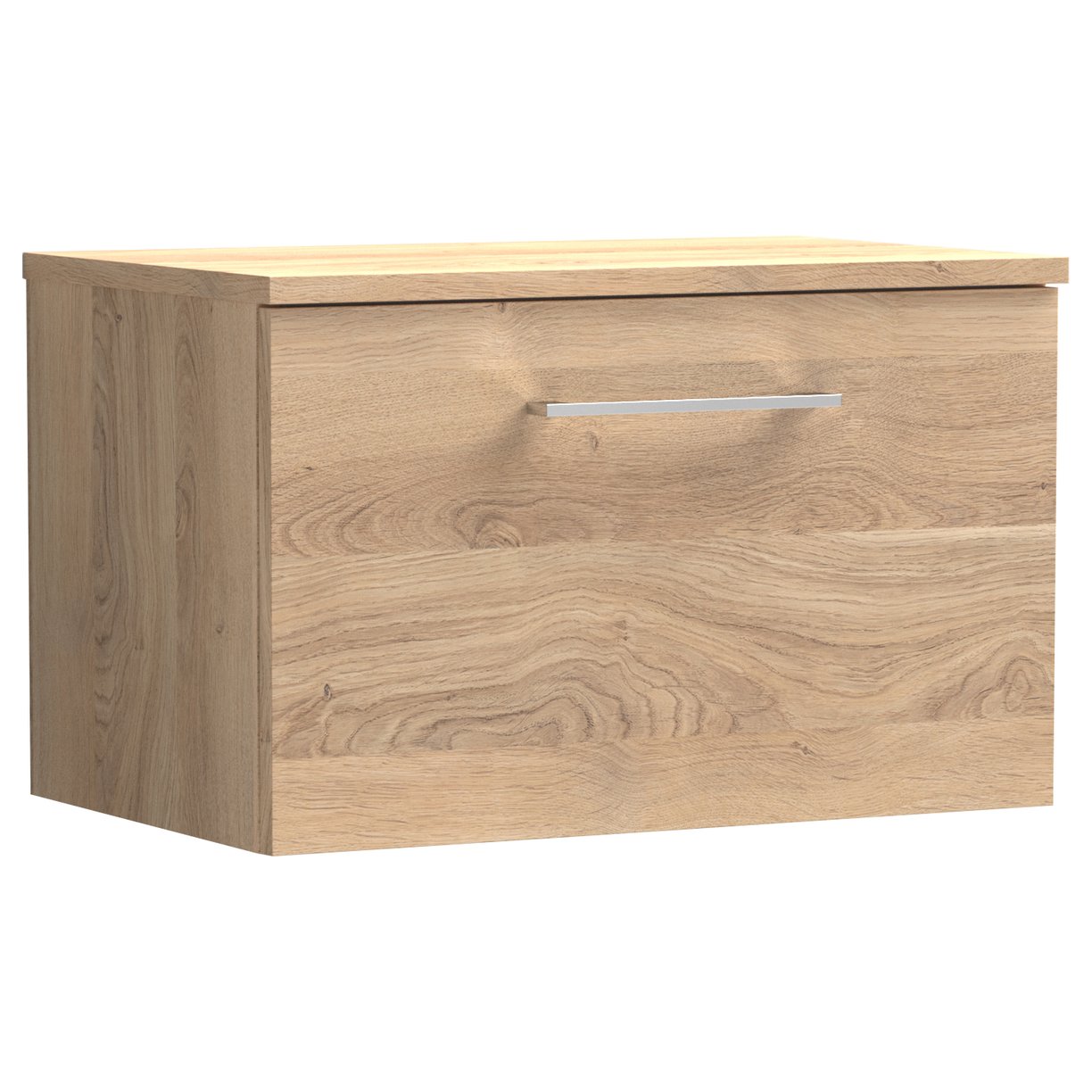 Arno 600mm Wall Hung 1-Drawer Vanity Unit & Worktop
