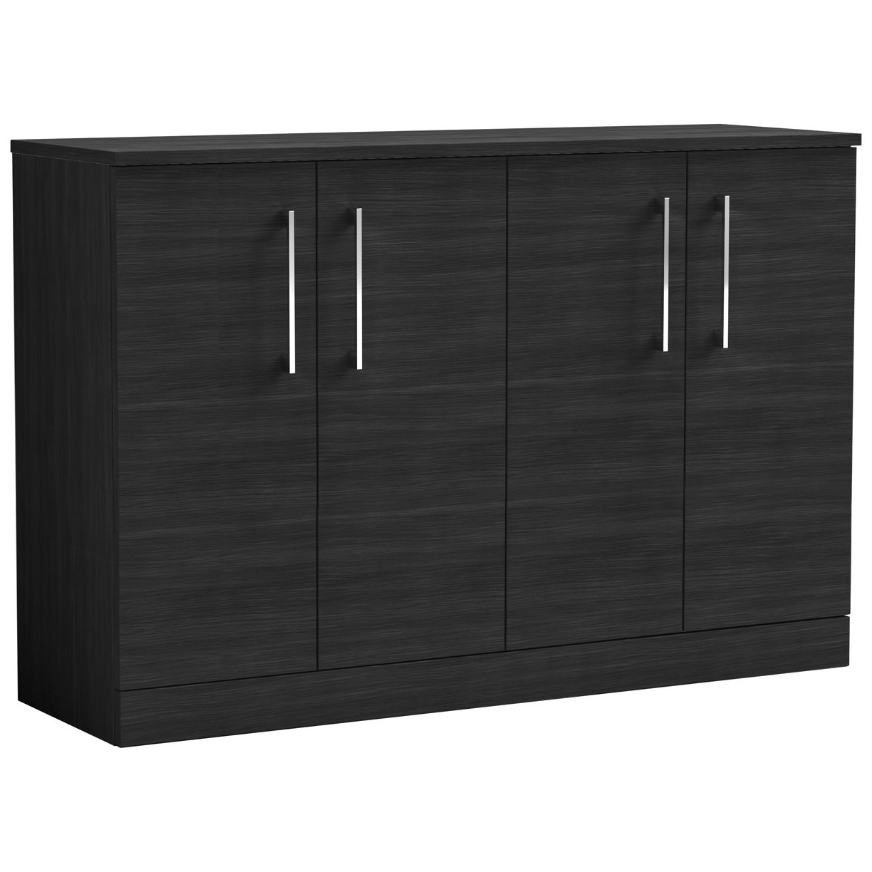 Arno 1200mm Floor Standing 4 Door Vanity Unit & Worktop