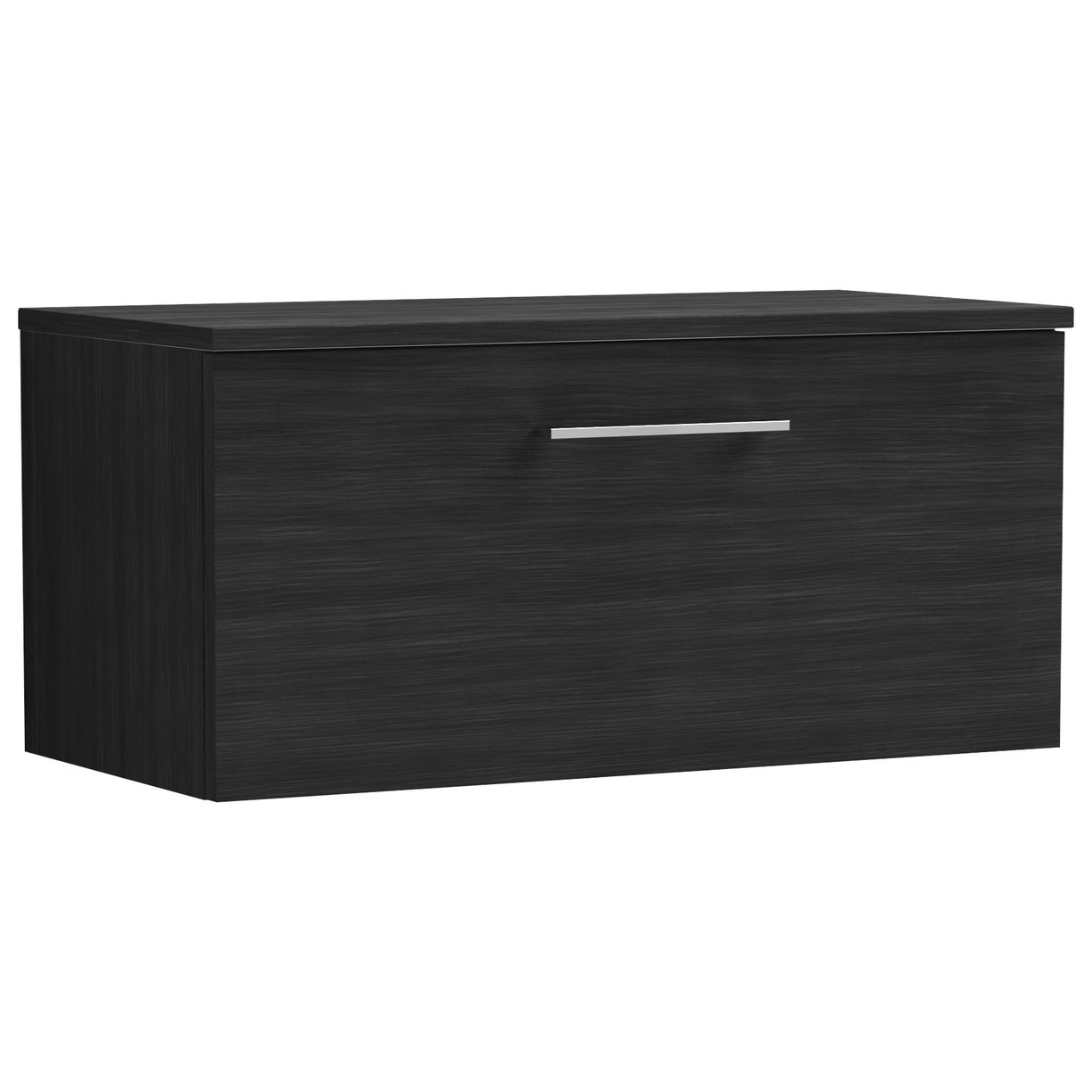 Arno 800mm Wall Hung 1-Drawer Vanity Unit & Worktop