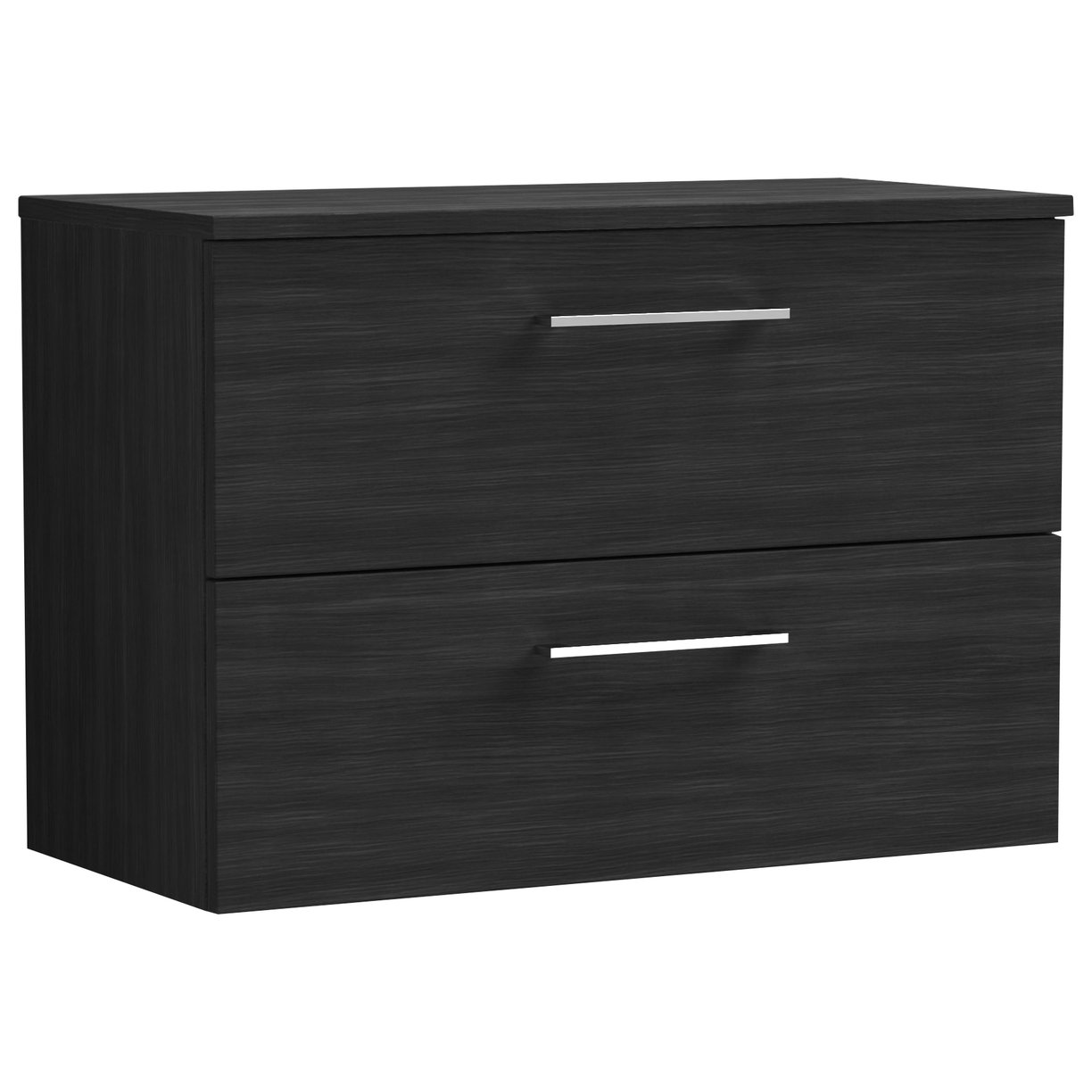 Arno 800mm Wall Hung 2-Drawer Vanity Unit & Worktop