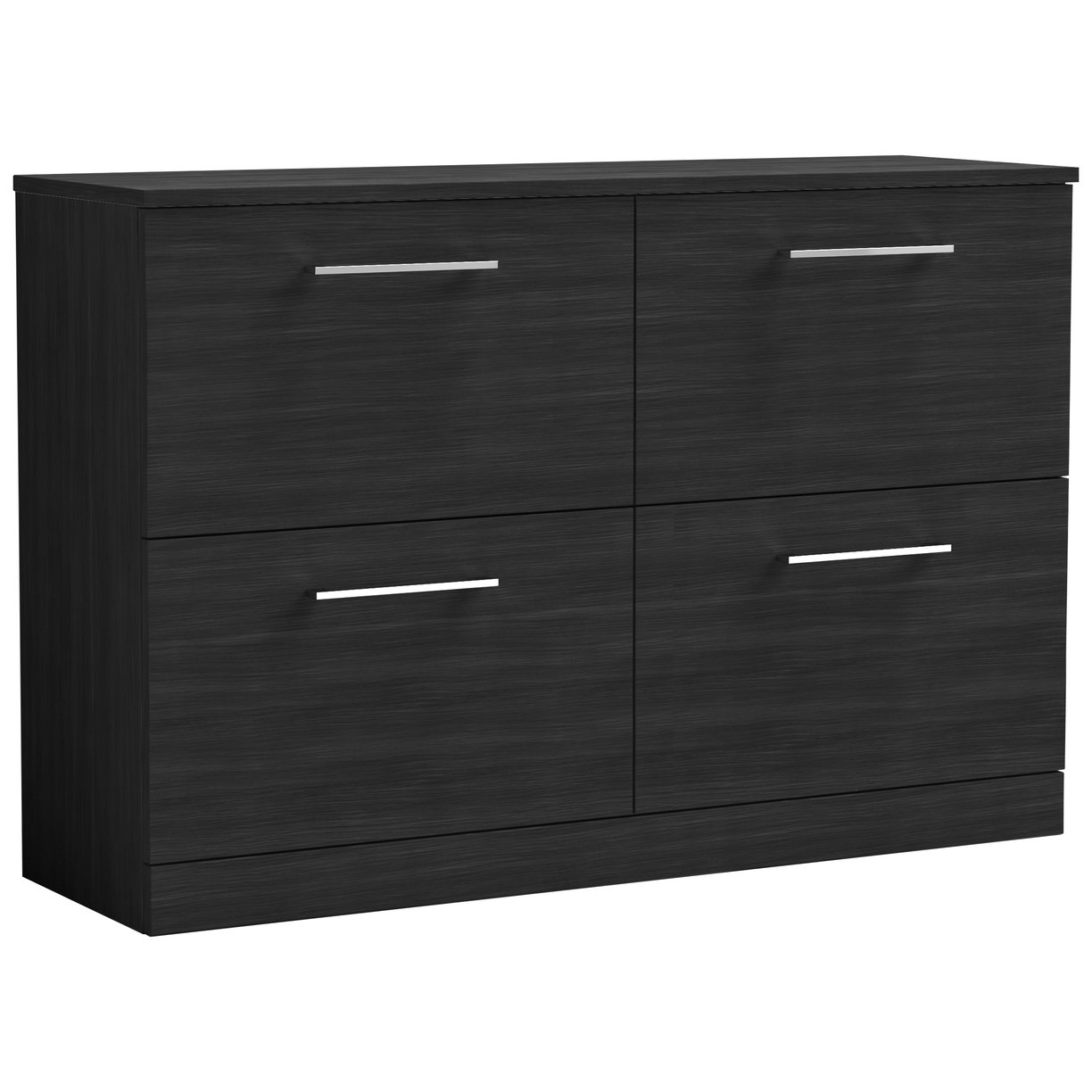 Arno 1200mm Floor Standing 4 Drawer Vanity Unit & Worktop