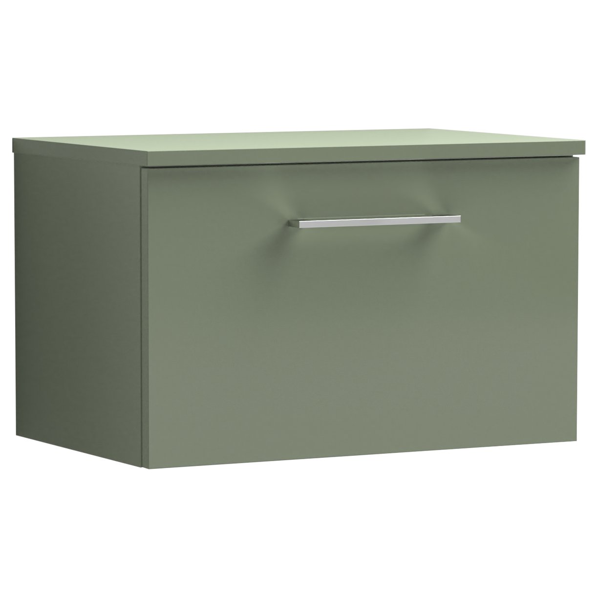 Arno 600mm Wall Hung 1-Drawer Vanity Unit & Worktop