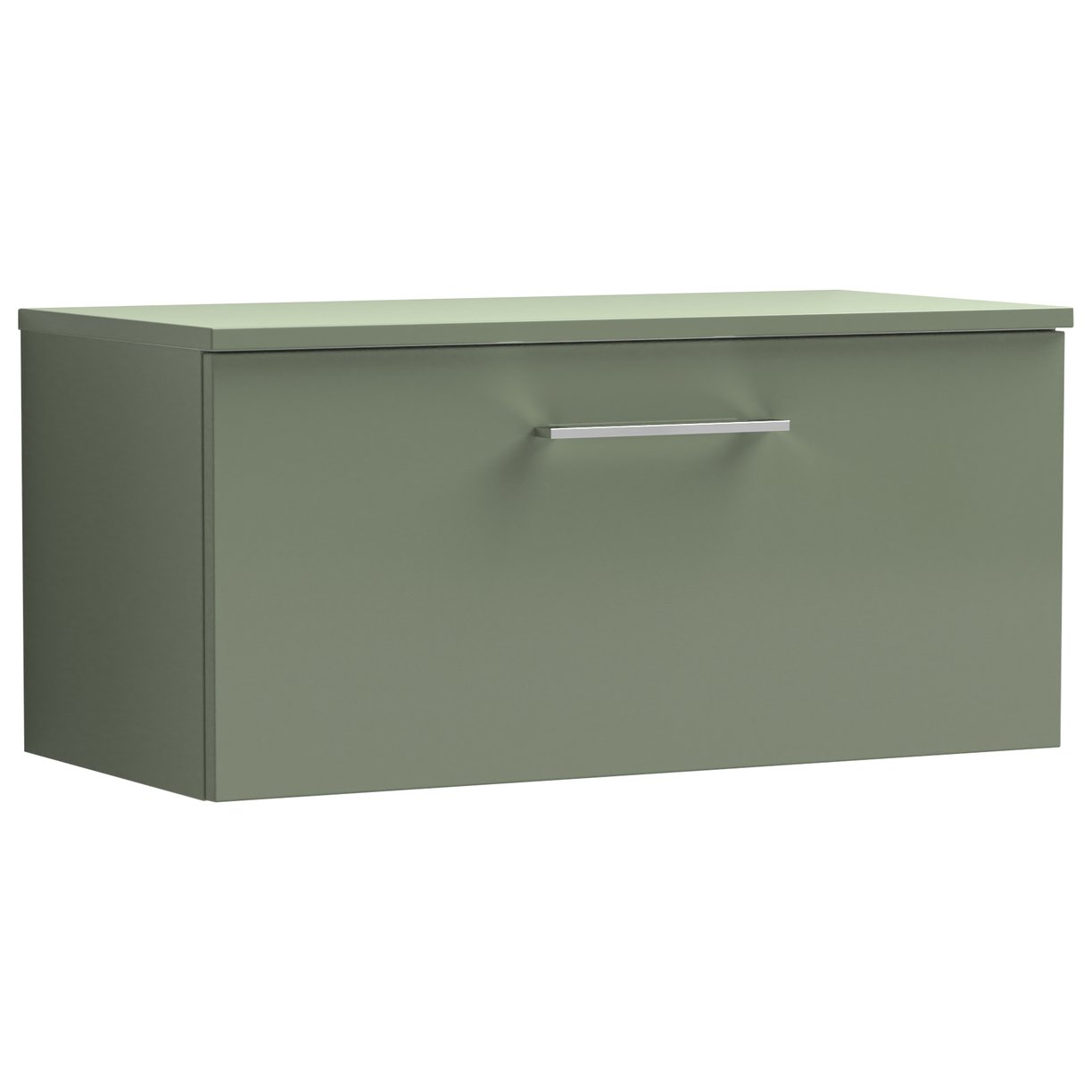 Arno 800mm Wall Hung 1-Drawer Vanity Unit & Worktop
