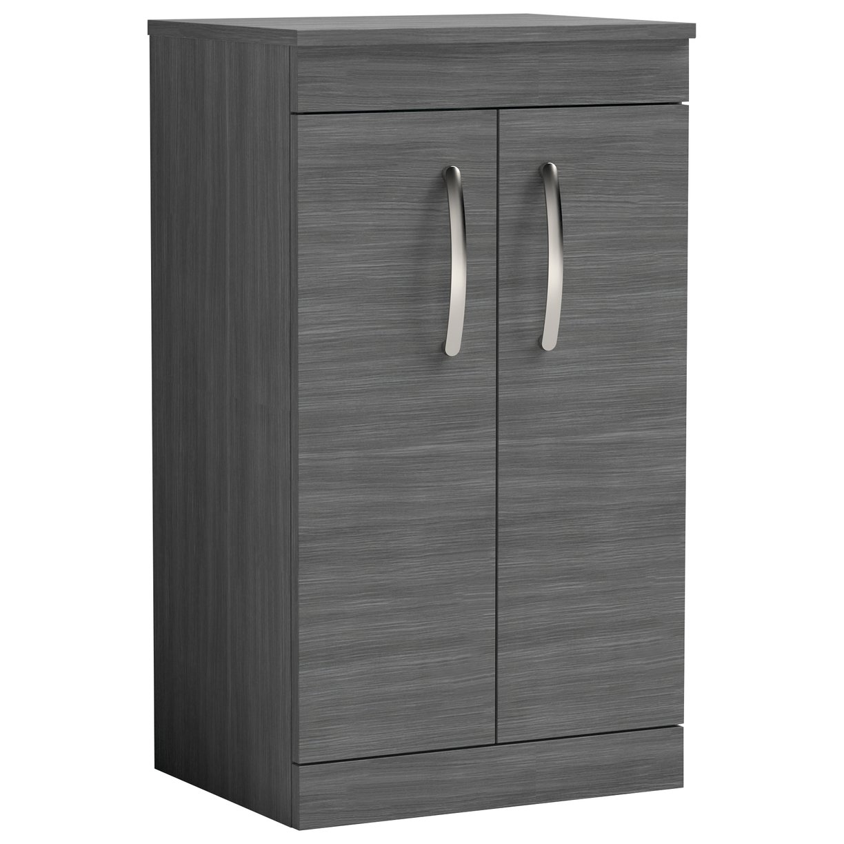 Athena 500mm Floor Standing 2-Door Vanity Unit & Worktop
