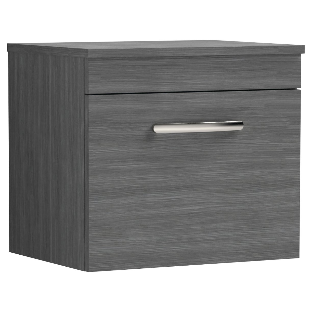 Athena 500mm Wall Hung 1-Drawer Vanity Unit & Worktop