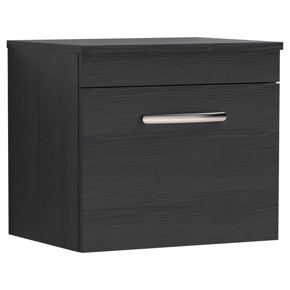 Athena 500mm Wall Hung 1-Drawer Vanity Unit & Worktop