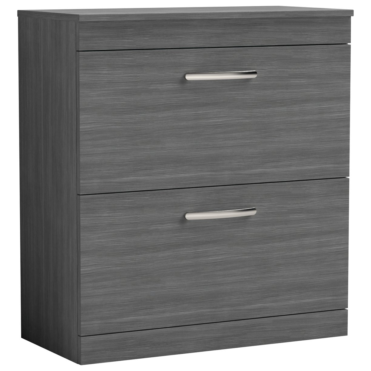 Athena 800mm Floor Standing 2-Drawer Vanity Unit & Worktop