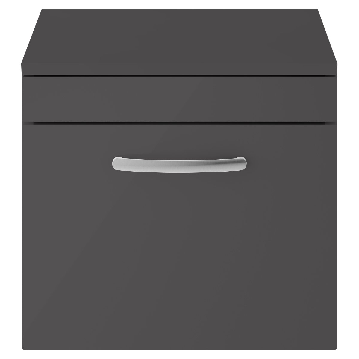Athena 500mm Wall Hung 1-Drawer Vanity Unit & Worktop