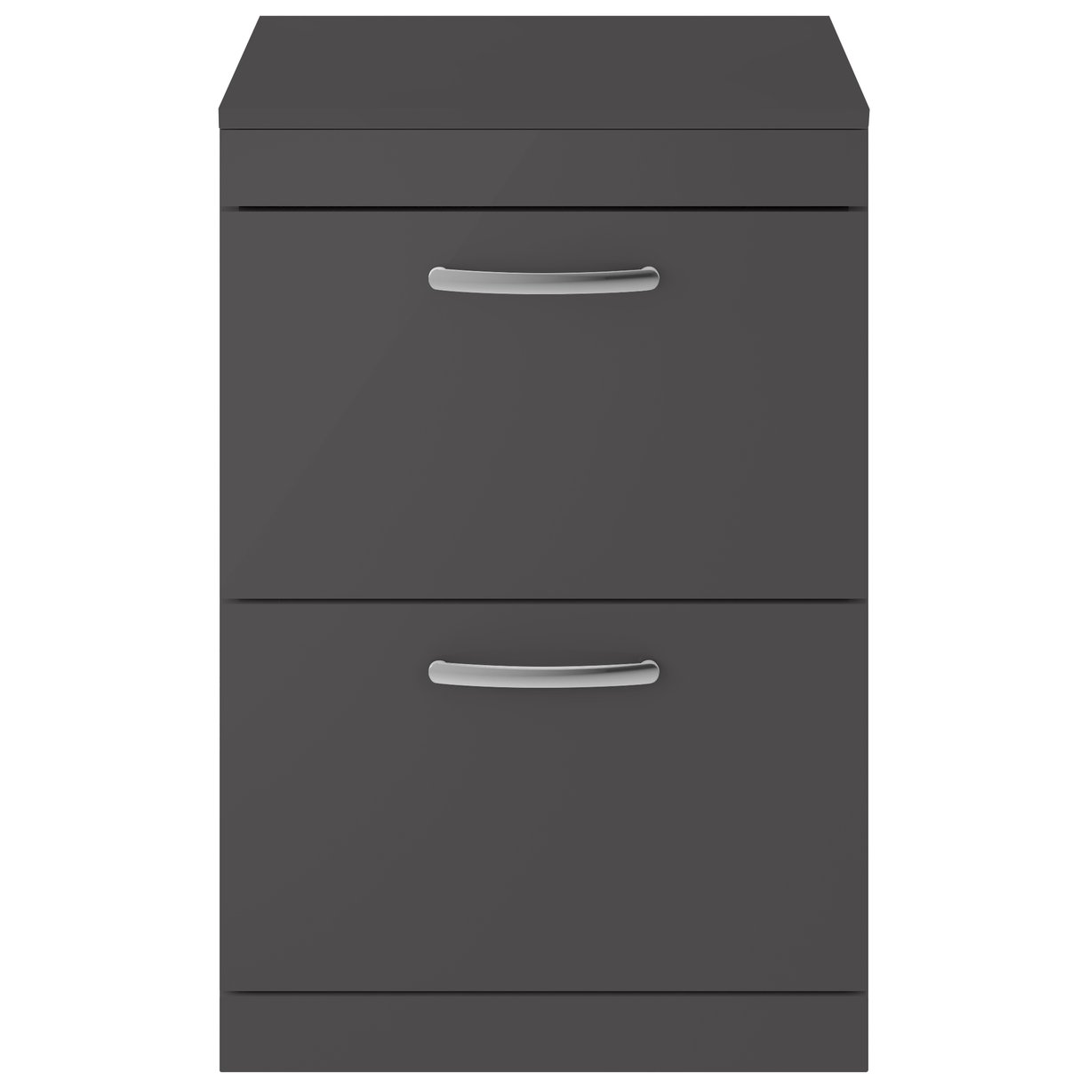 Athena 600mm Floor Standing 2-Drawer Vanity Unit & Worktop