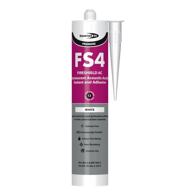 Fireshield AC Acrylic Intumescent Acoustic Sealant and Adhesive
