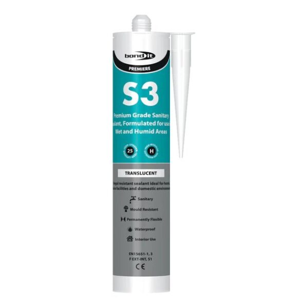 S3 Sanitary Acetoxy Silicone Sealant
