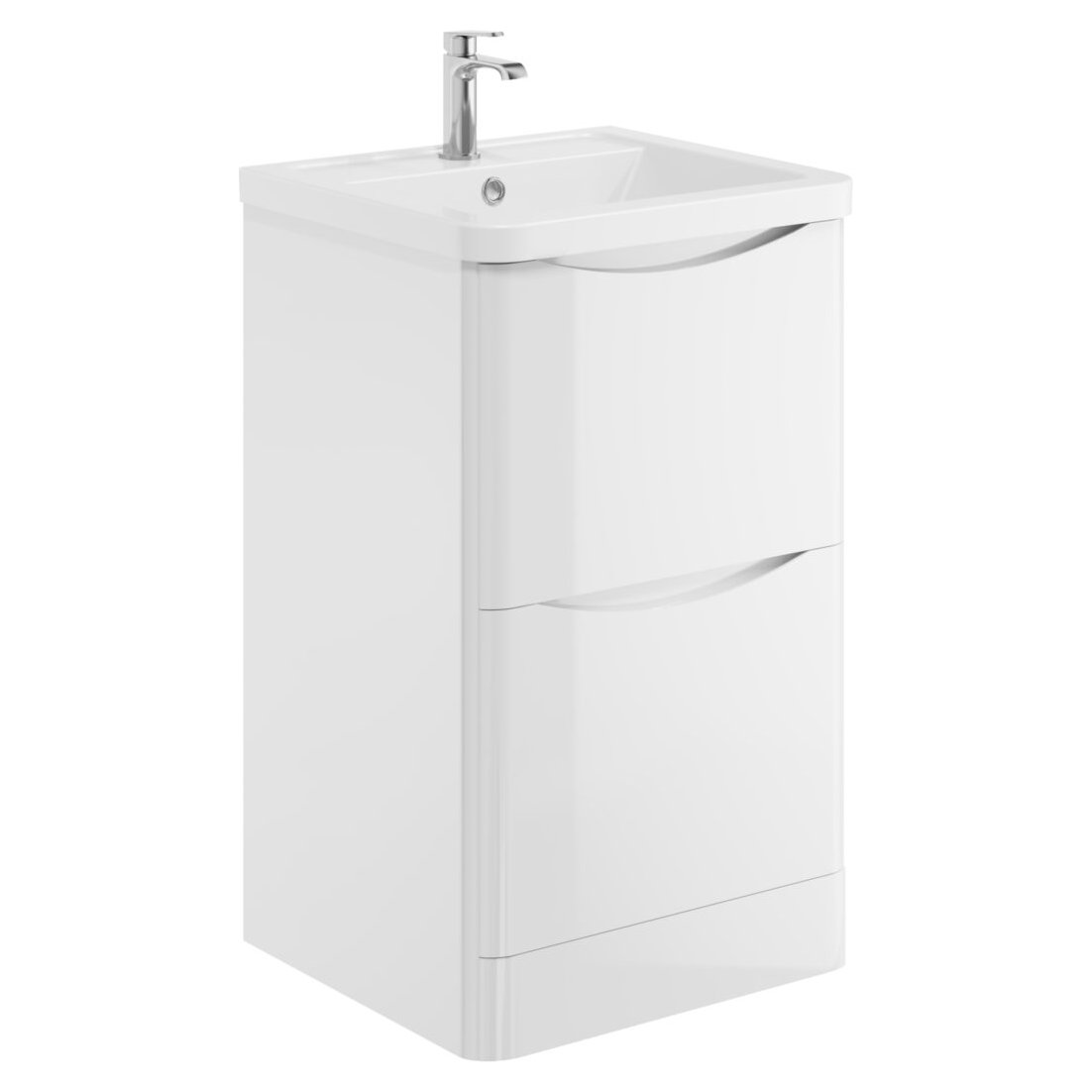 Bella 500 Floor Standing Vanity Unit & Basin