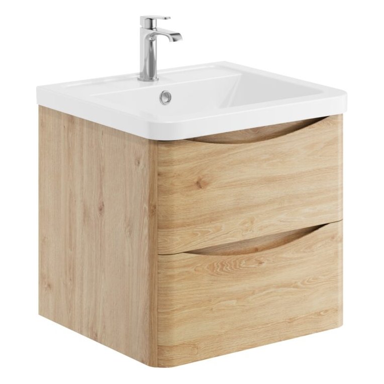 Bella 500 Wall Hung Vanity Unit & Basin