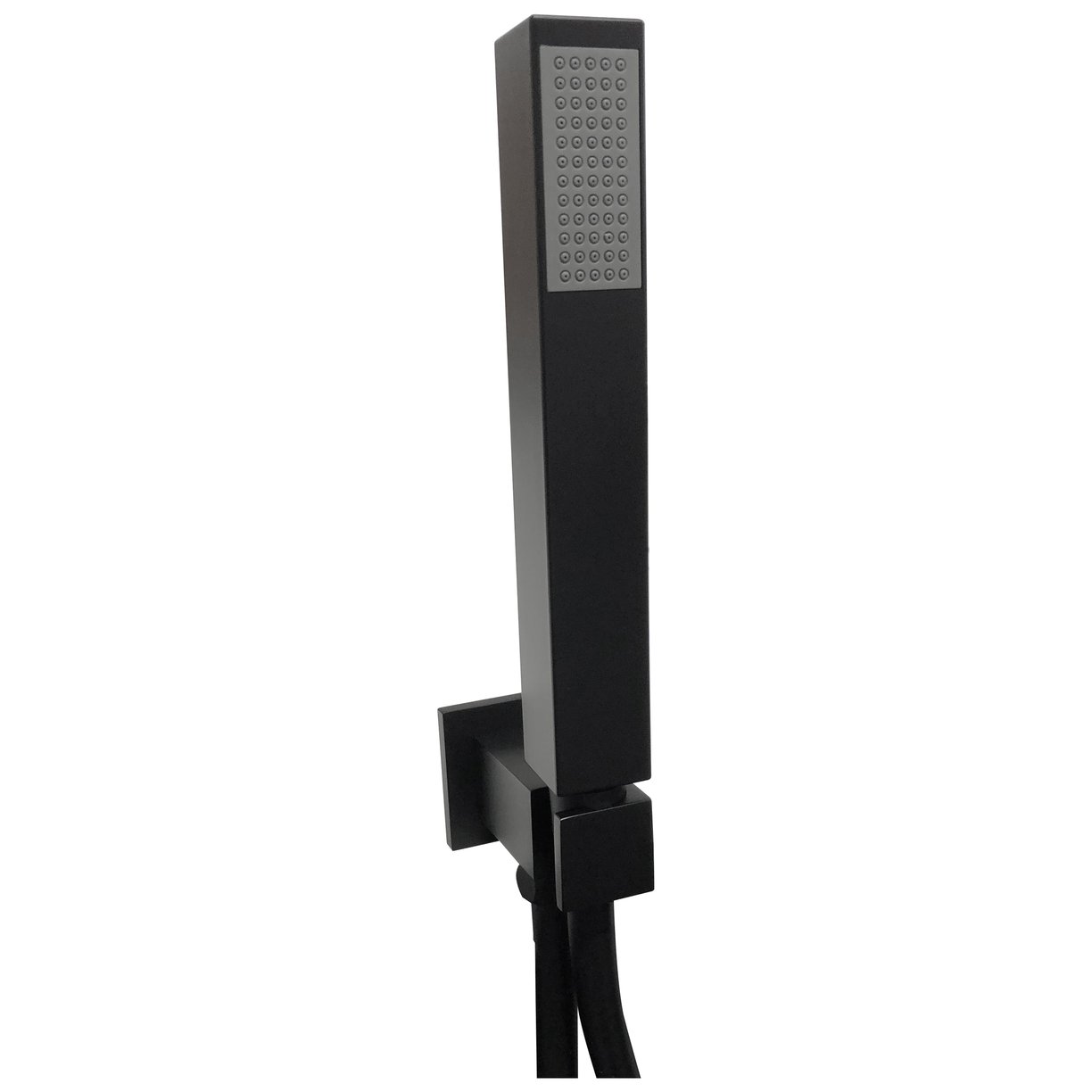 Square Shower Outlet, Hose & Head