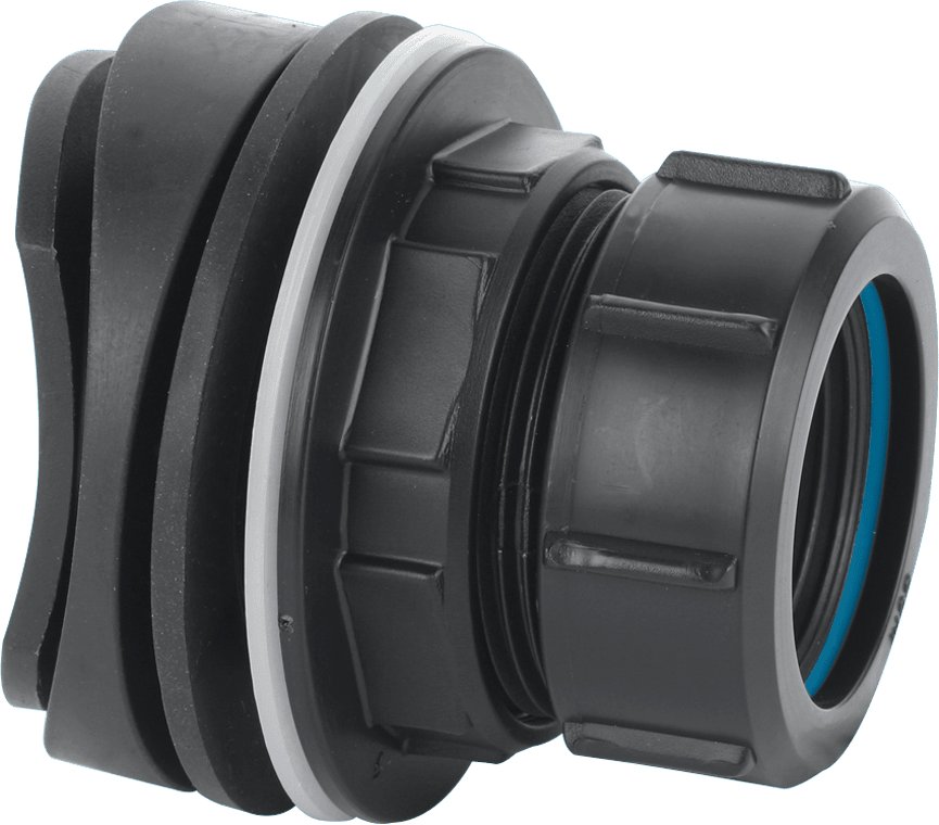 S&RW x 1¼" Black Boss Connector