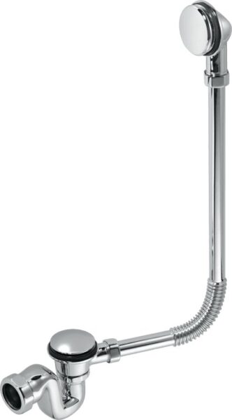 Chrome Plated Bath Trap/Overflow