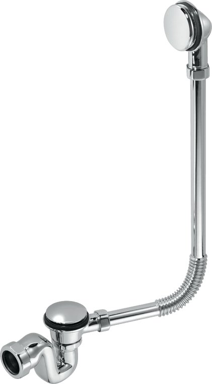 Chrome Plated Bath Trap/Overflow