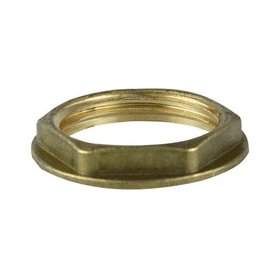 Brass 1 ¼" Flanged Backnut