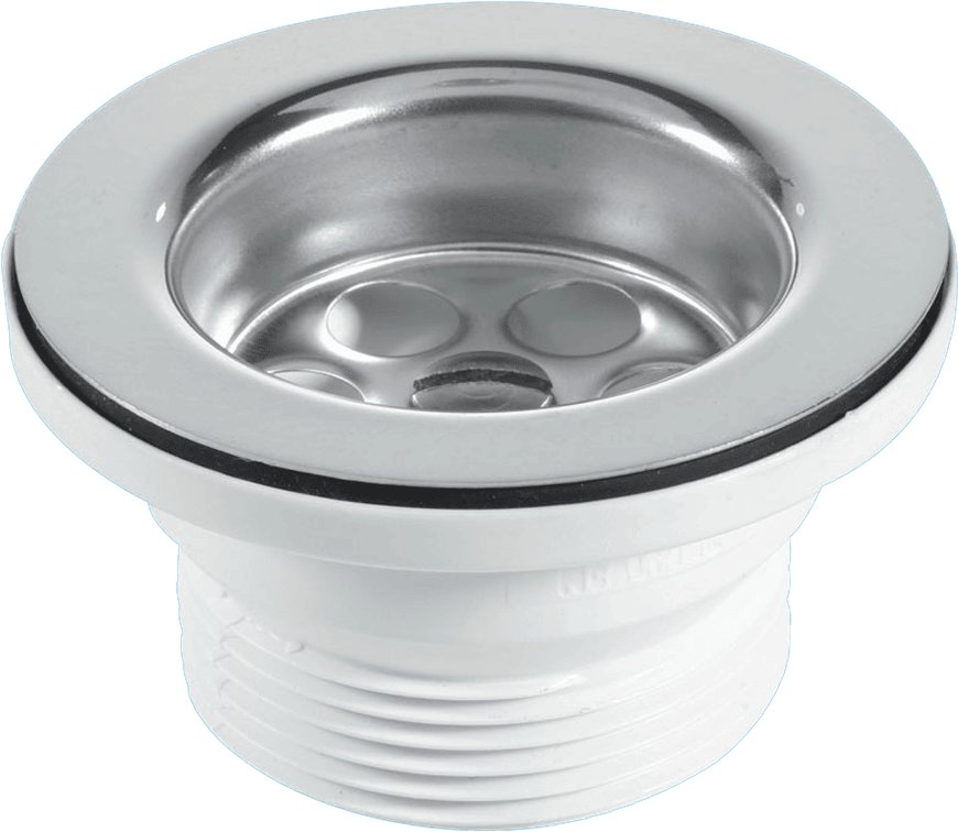 1½" Centre Pin Bath Waste With Plug & Chain
