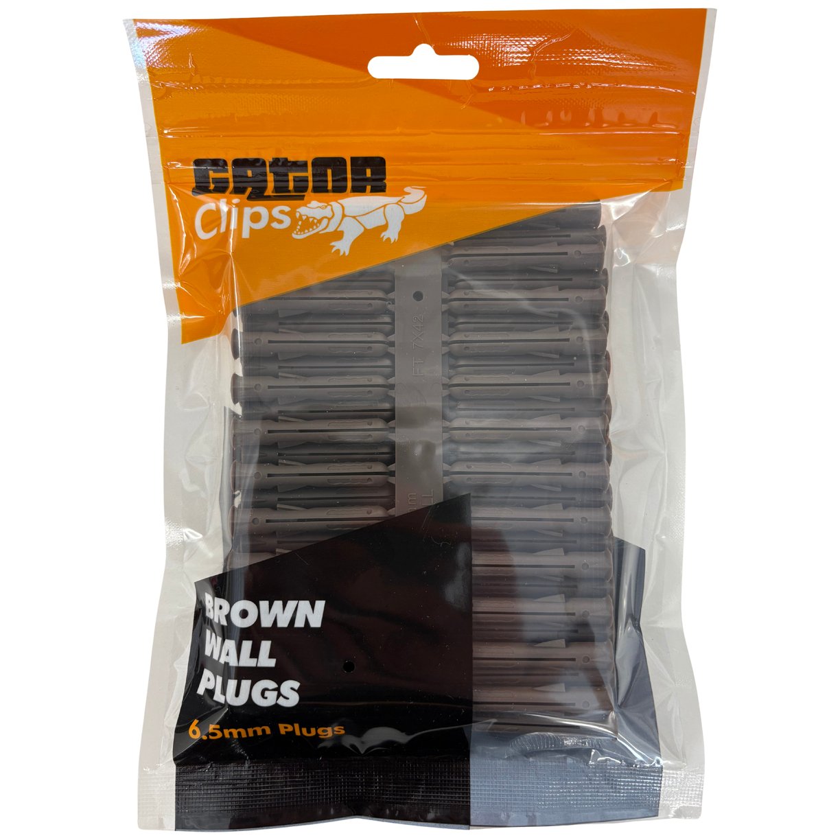 Brown Wall Plugs (Pack of 96)