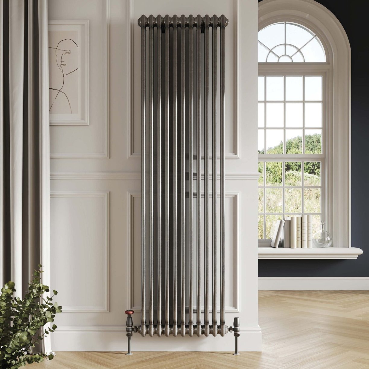 Column Designer Radiator 2 Column 1800 x 416mm 9 Sections