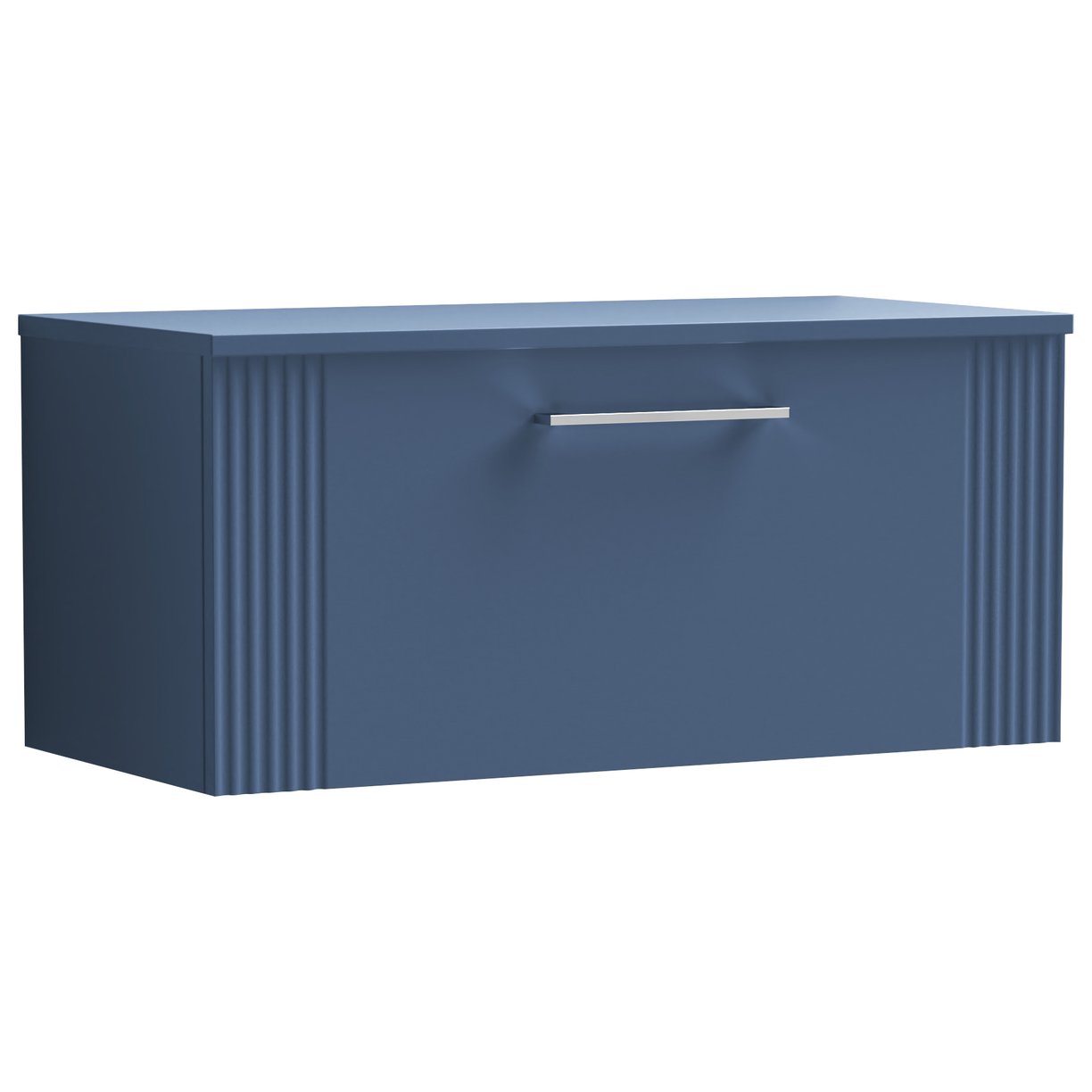 Deco 800mm Wall Hung 1-Drawer Vanity Unit & Worktop