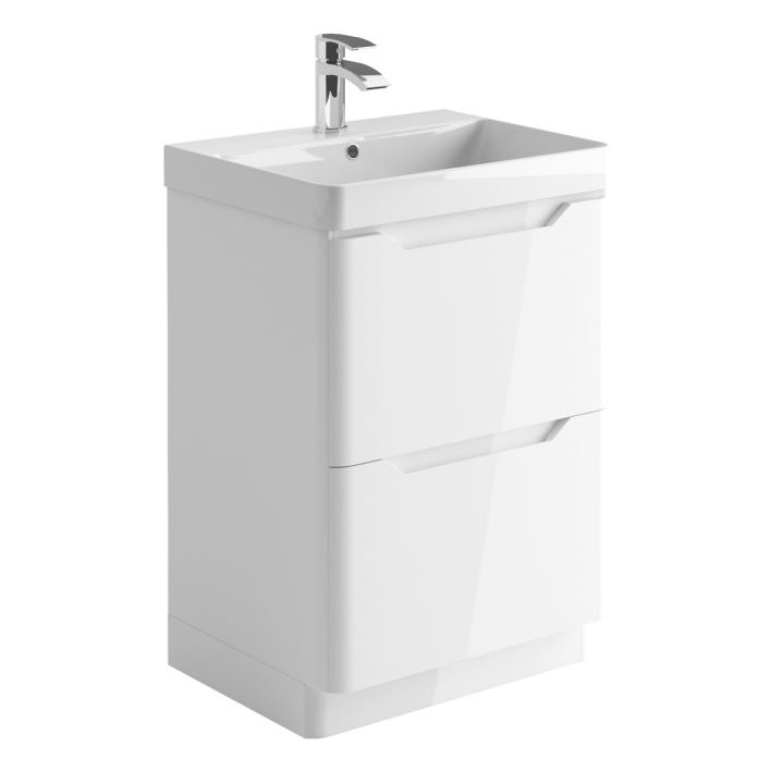 Ella 600 Floor Standing Vanity Unit & Basin