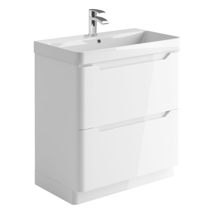 Ella 800 Floor Standing Vanity Unit & Basin