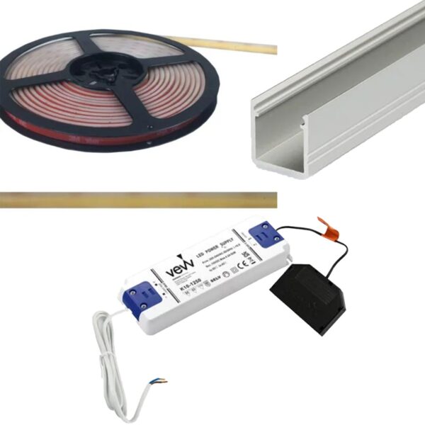 Ceiling Shadow Pack Aluminium Profile Warm White