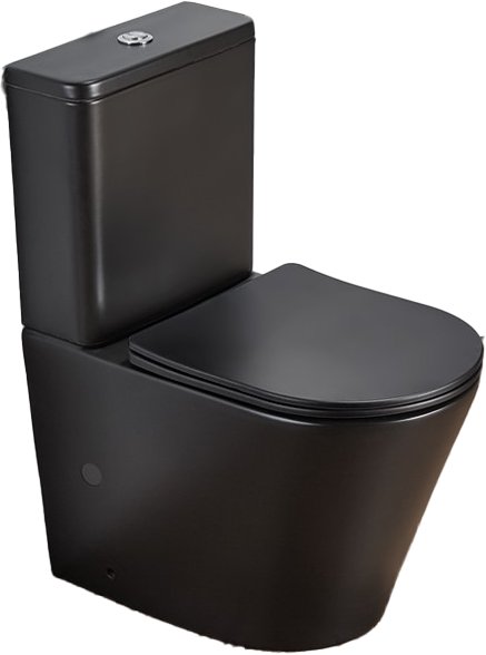 Capri Close Coupled WC Pan, Cistern & Seat