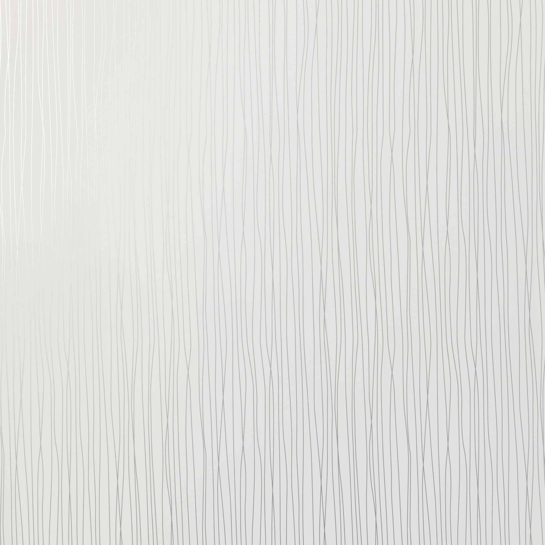 10mm White Silver String Gloss - 2.4m x 1000mm