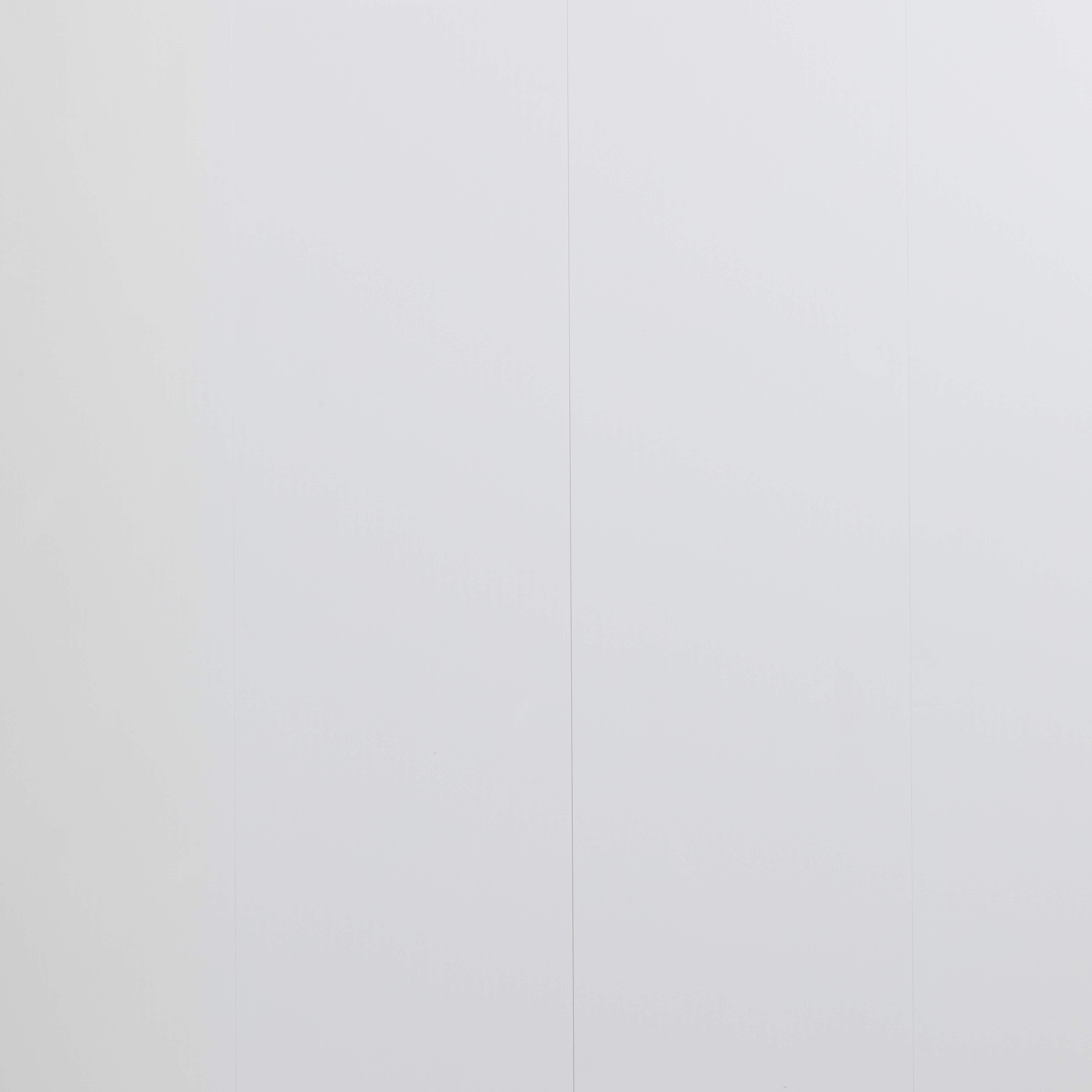 5mm White High Gloss - 2.7m x 250mm (Pack of 4)
