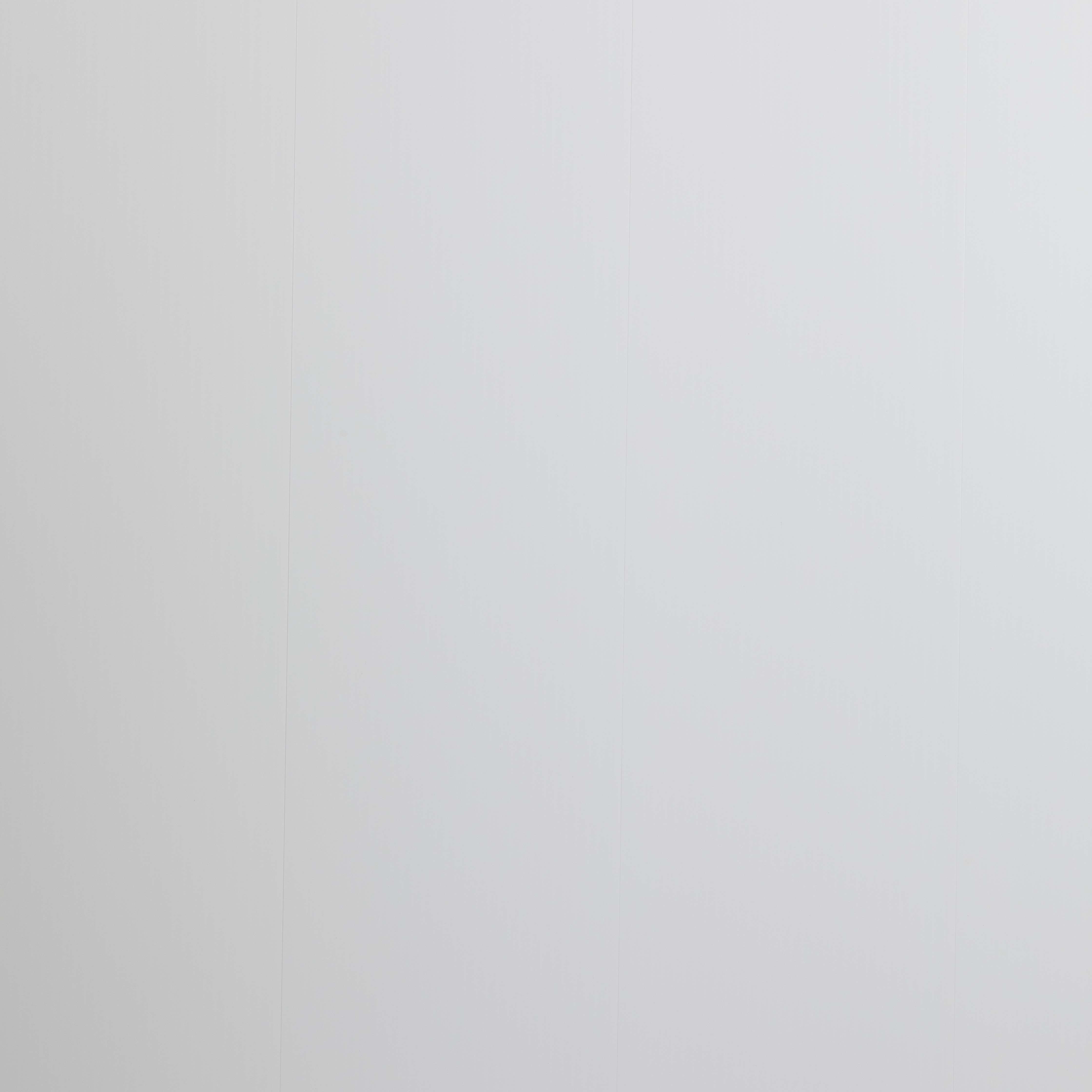 8mm White Matt Ceiling Panels - 4m x 250mm (Pack of 4)