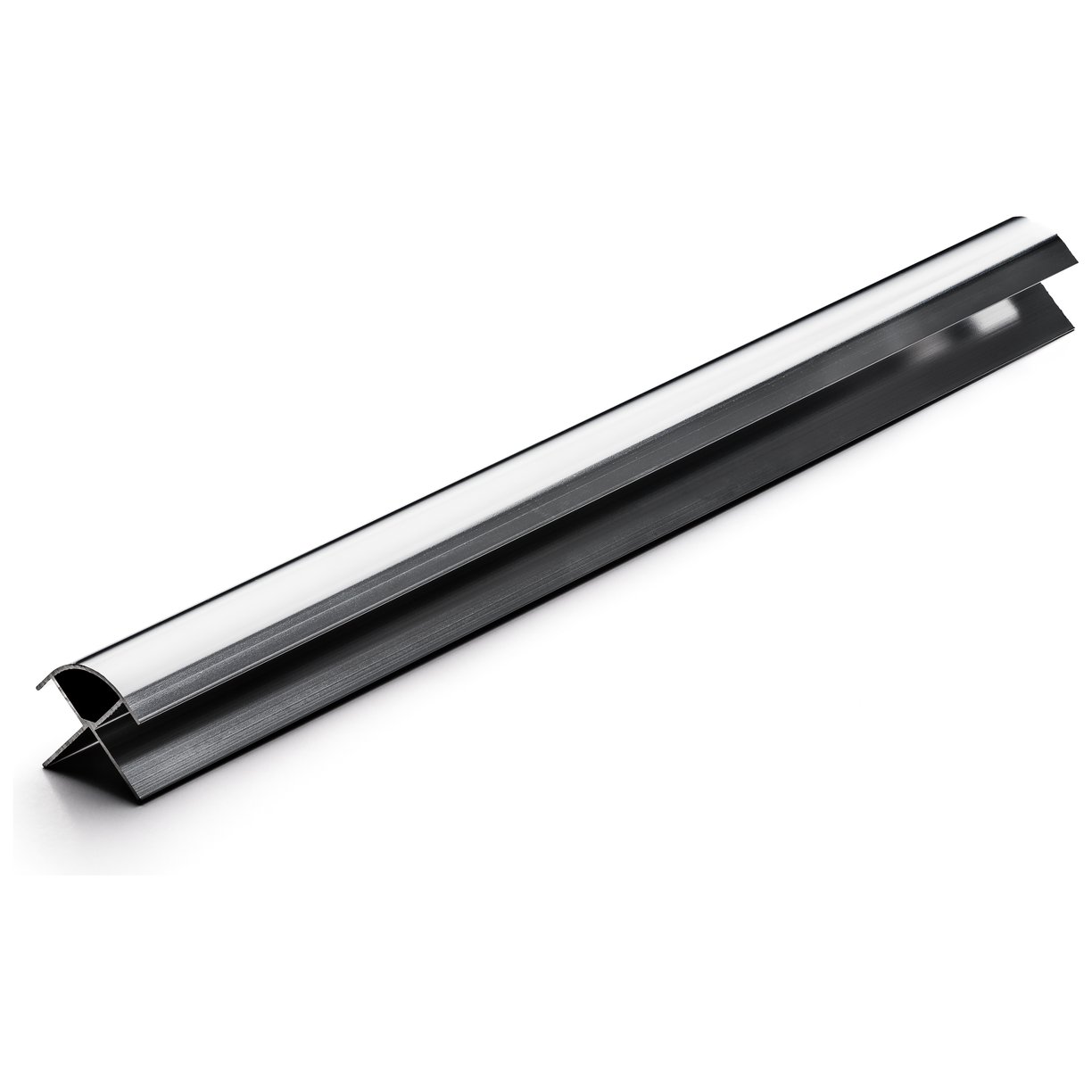 10mm Aluminium External Corner Trim - 2.4m