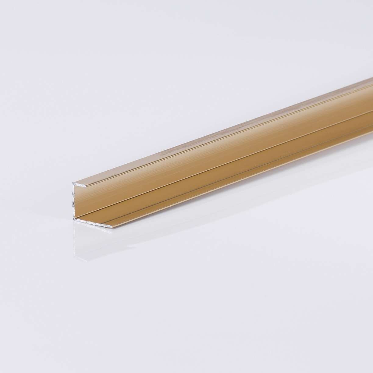 10mm Aluminium End Cap / U End Trim - 2.4m