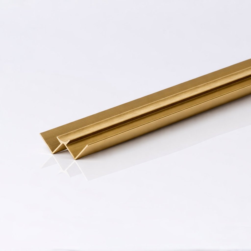 10mm Aluminium Internal Corner Trim - 2.4m