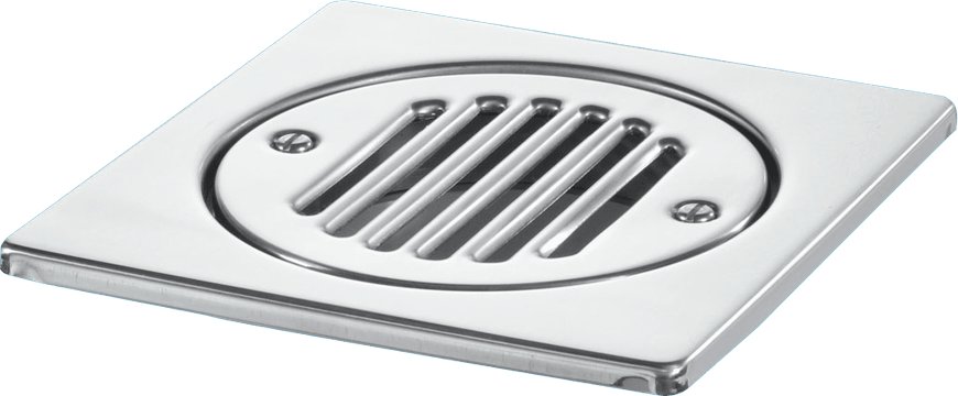 Stainless Steel 150mm Square Tile