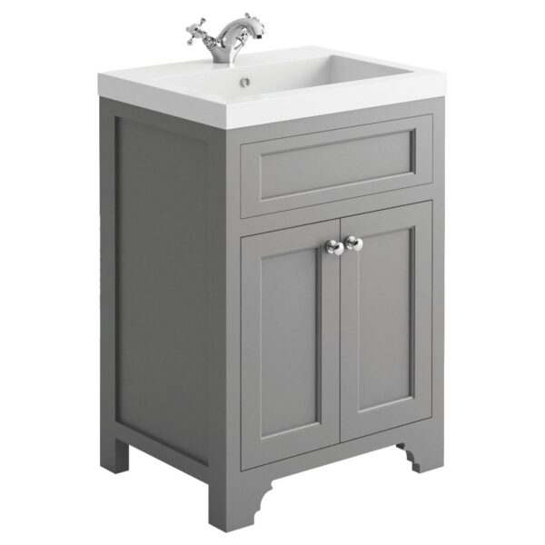 Ripley 600 Floor Standing Vanity Unit & Basin