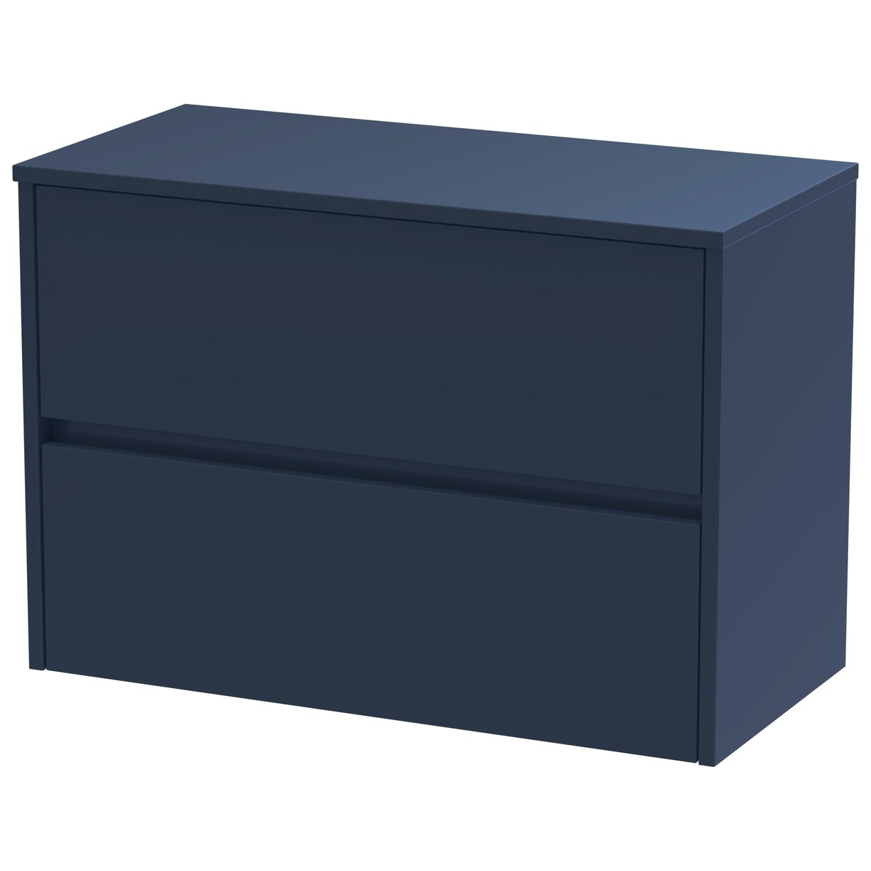 Havana 800mm Wall Hung 2-Drawer Vanity Unit & Worktop