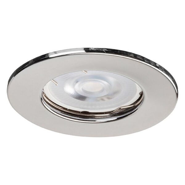 Hoop LED Downlights Fixed Chrome