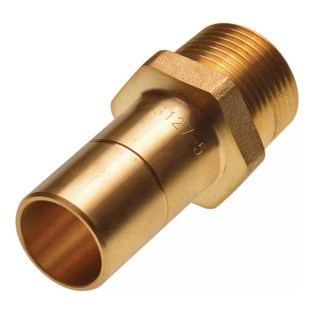 Hep2O Brass Adapter 22mm x ¾"