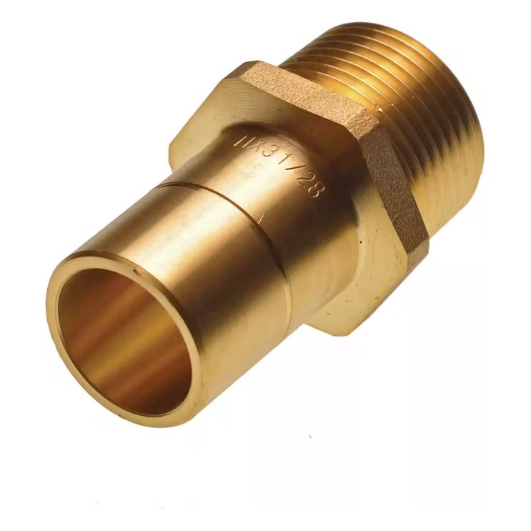 Hep2O Brass Adapter 28mm x 1"