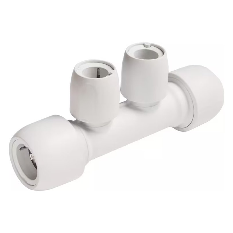 Hep2O 2 Port Manifold Same Side 22 x 15mm
