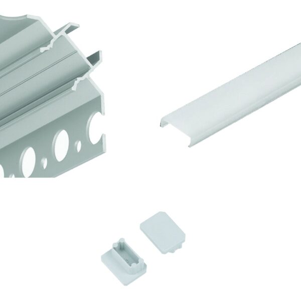 90° Tile-In Profile Kit 2m