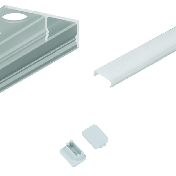 180° Tile-In Profile Kit 3m