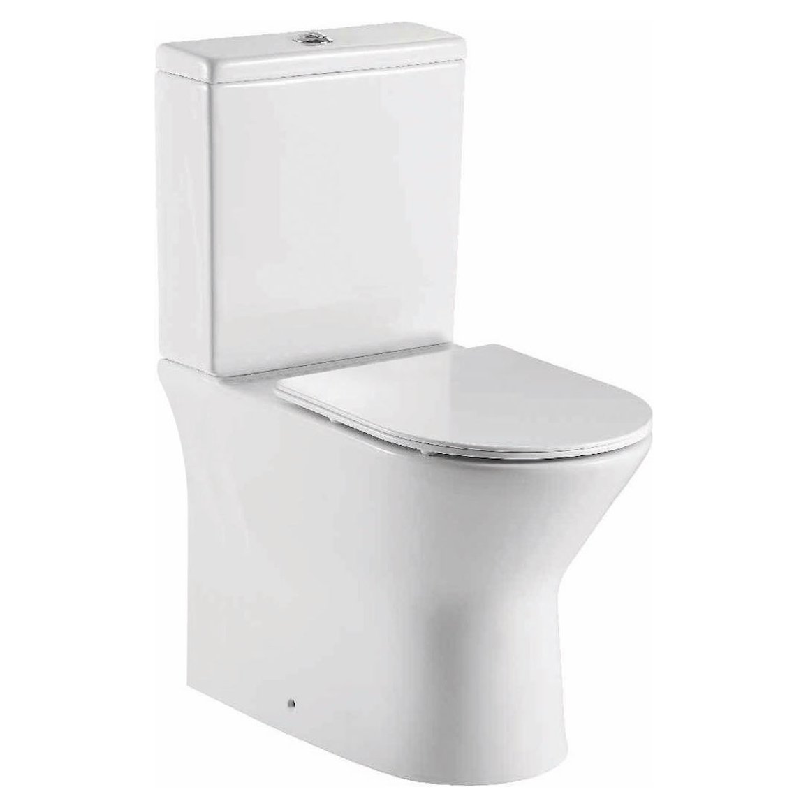 Middleton Rimless Closed Back WC Pan, Cistern & Soft Close Seat