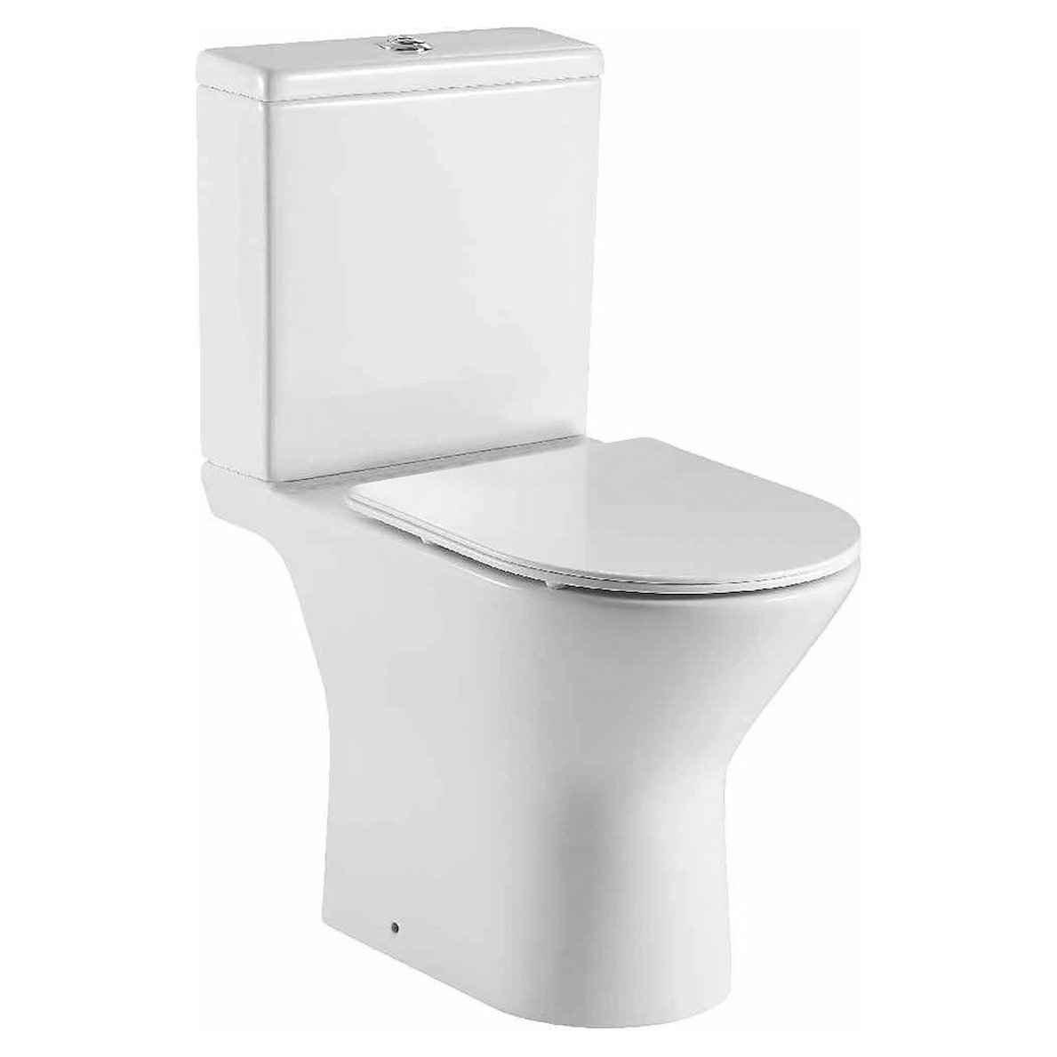 Middleton Rimless WC Pan, Cistern & Soft Close Seat