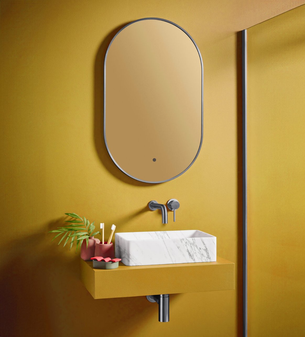 Aubrey Tablet LED Mirror 500 x 800mm