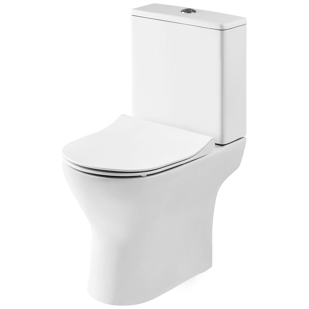 Close Coupled Pan, Cistern & Soft Close Seat